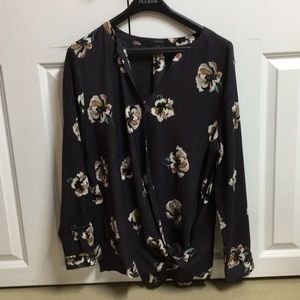 Ann Taylor Purple Blouse